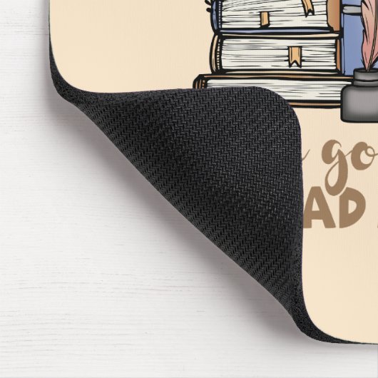 It's a Good Day to Read a Book Mousepad (Ecke)