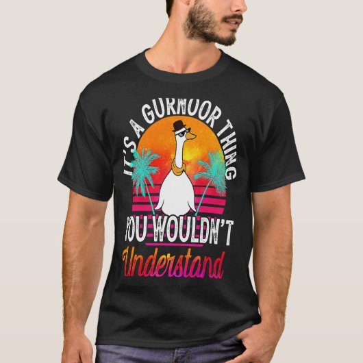 It's A Gurnoor Thing You Wouldn't Understand  Gurn T-Shirt (Vorderseite)