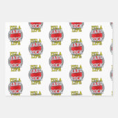 'It's a Hard Rock Life' - Style B Geschenkpapier Set (Vorderseite 3)