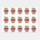 'It's a Hard Rock Life' - Style B Geschenkpapier Set (Vorderseite)