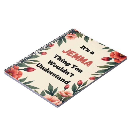 It's a Jemma Thing You Wouldn't Understand Notizblock (Linke Seite)