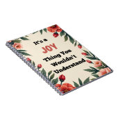 It's a Joy Thing You Wouldn't Understand Notizblock (Rechte Seite)