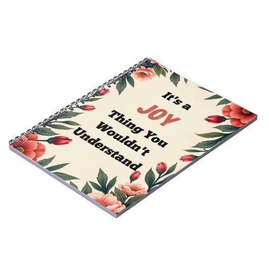 It's a Joy Thing You Wouldn't Understand Notizblock (Linke Seite)