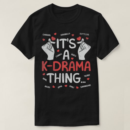 It's A KDrama Thing Pullover  (Design vorne)