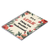 It's a Leslie Thing You Wouldn't Understand Notizblock (Linke Seite)