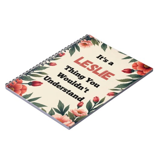 It's a Leslie Thing You Wouldn't Understand Notizblock (Linke Seite)