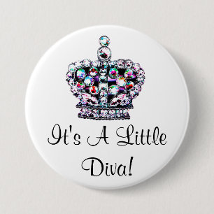 It's A Little Diva! Button