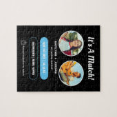 It's A Match | Photo Save the Date Puzzle (Horizontal)