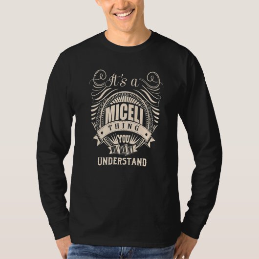 It's a MICELI Thing T-Shirt (Vorderseite)