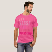 Its A Nessahing You Wouldnt Understand Nessa Vinta T-Shirt (Vorne ganz)