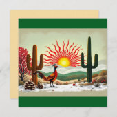 It's A New Mexico Christmas Einladung (Vorne/Hinten)