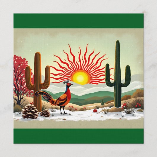 It's A New Mexico Christmas Einladung (Vorderseite)