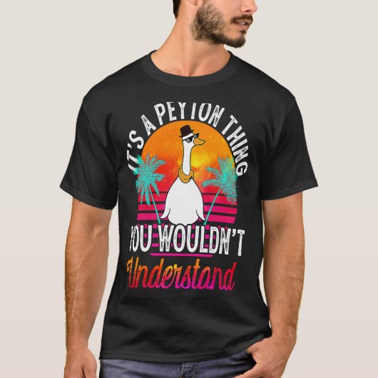 It's A Peyton Thing You Wouldn't Understand Peyto T-Shirt (Vorderseite)