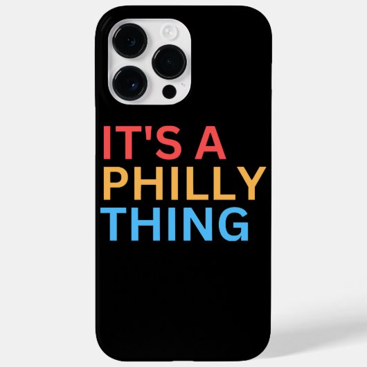 IT'S A PHILLY THING Case-Mate iPhone HÜLLE (Rückseite)