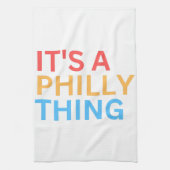 IT'S A PHILLY THING GESCHIRRTUCH (Vertikal)