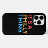 IT'S A PHILLY THING iPhone HÜLLE (Rückseite (Horizontal))