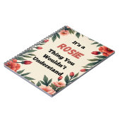 It's a Rosie Thing You Wouldn't Understand Notizblock (Linke Seite)