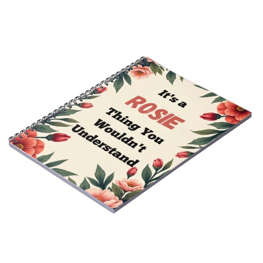 It's a Rosie Thing You Wouldn't Understand Notizblock (Linke Seite)