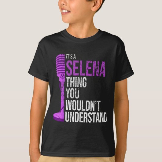It's A Selena Thing You Wouldn't Understand - Funn T-Shirt (Vorderseite)