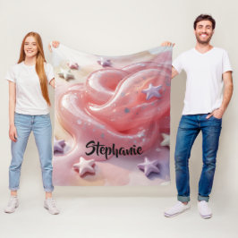 It's a Slime Birthday Party For Girl’s Gift Fleecedecke