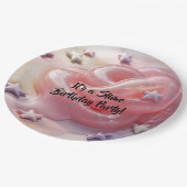 It's a Slime Birthday Party For Girl’s Pappteller (Schrägansicht)