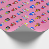 It's a small world geschenkpapier (Ecke)