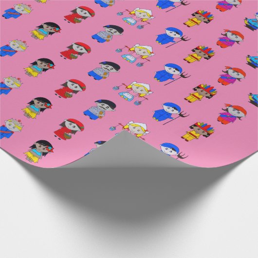 It's a small world geschenkpapier (Ecke)