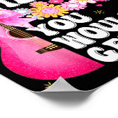 It's A Taylor Vibe You Wouldn't Get It Groovy Wome Poster (Ecke)