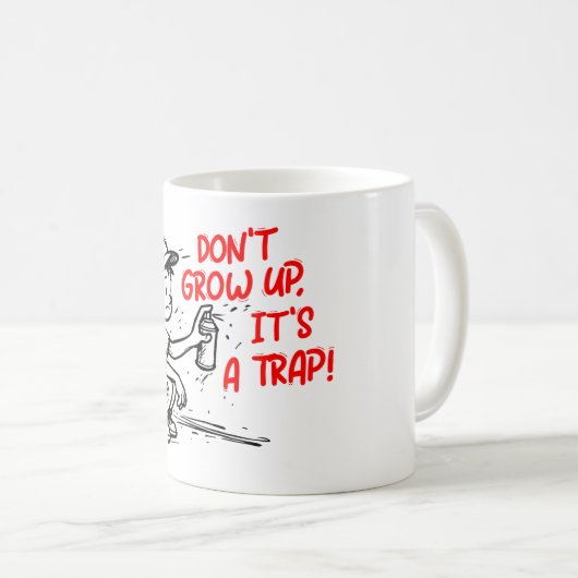 It's a trap kaffeetasse (VorderseiteRechts)