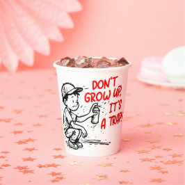 It's a trap pappbecher