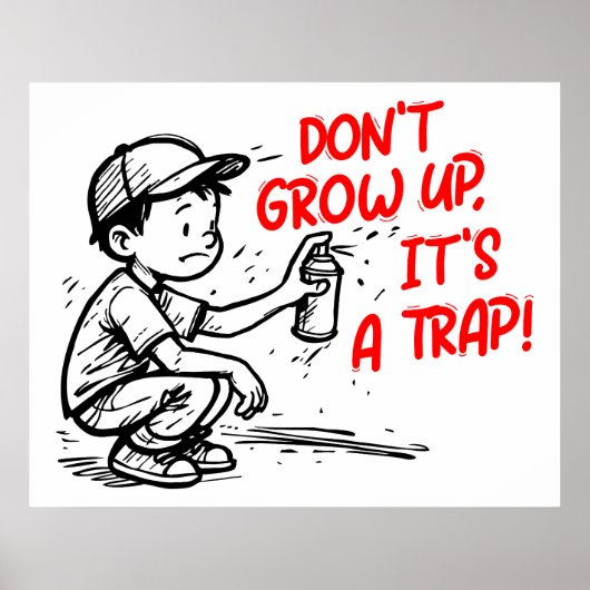 It's a trap poster (Vorne)