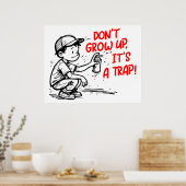 It's a trap poster (Küche)