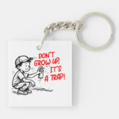 It's a trap schlüsselanhänger (Rückseite)