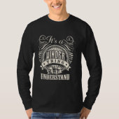 It's A WINDER Thing You Wouldn't Understand WINDER T-Shirt (Vorderseite)