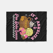It's Abuelita & Pan Dulce Season Hot Chocolate Fleecedecke (Vorderseite (Horizontal))