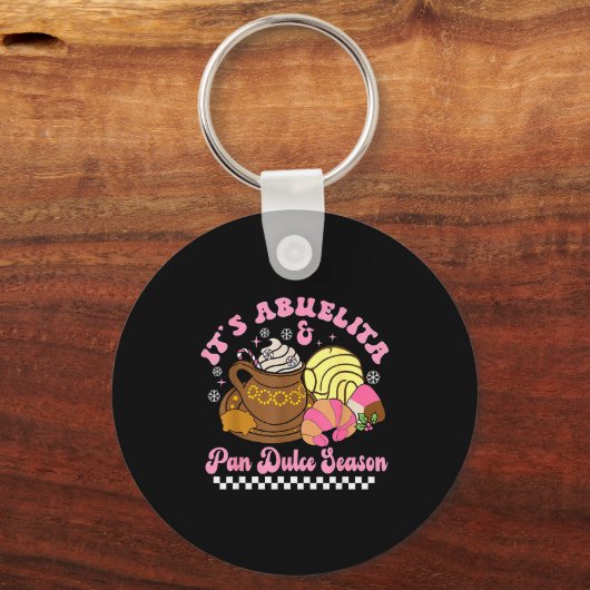It's Abuelita & Pan Dulce Season Hot Chocolate Schlüsselanhänger (Vorderseite)