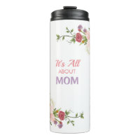 "It's All About Mama" Rote und rosa Peony Blume