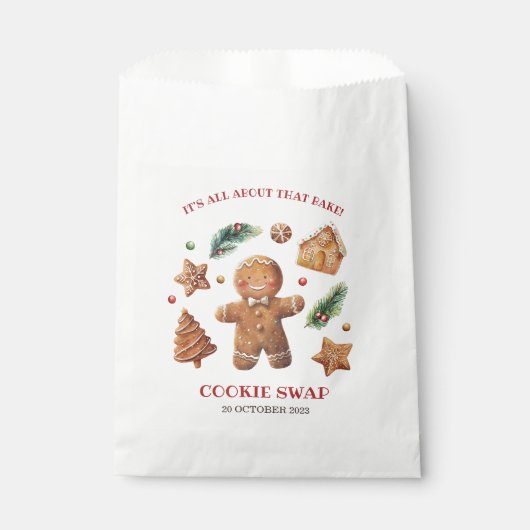 It's All About That Bake Cookie Swap Geschenktütchen (Vorderseite)