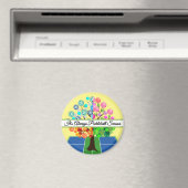 It's Always Pickleball Season - Four Seasons Tree Magnet (In Situ (Geschirrspüler))