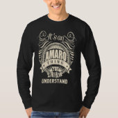 It's an AMARO thing you wouldn't understand T-Shirt (Vorderseite)