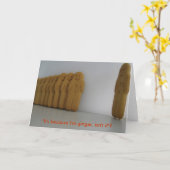 "It's because I'm ginger, isn't it?" Karte (Gelbe Blume)