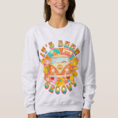 "It's Been Groovy" Retro Sweatshirt (Vorderseite)