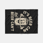 It's Beer Can Not Beer Can't Fleecedecke (Vorderseite (Horizontal))