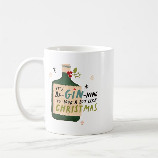 It's Beginning To Look A Lot Like Tails Funny Chri Kaffeetasse (Links)