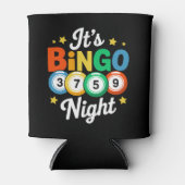 It's Bingo Night"– Colorful Bingo Balls  Dosenkühler (Vorderseite)