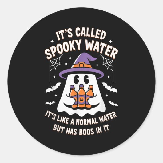 It's Called Soky Water It's Like Normal Water But Runder Aufkleber (Vorderseite)