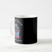 It's Called Trash Can Not Trash Cannot Funny Racco Kaffeetasse (Vorderseite Links)