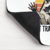 It's Called Trash Can Not Trash Cannot Raccoon  Mousepad (Ecke)