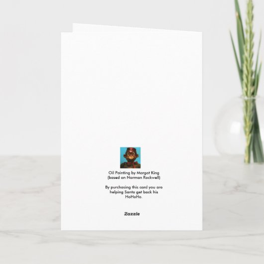 It's Christmas Feiertagskarte (Rückseite)