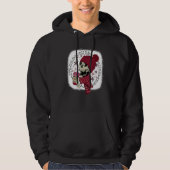 It's Cold Outside Like My Heart Skeleton Coffee Bl Hoodie (Vorderseite)